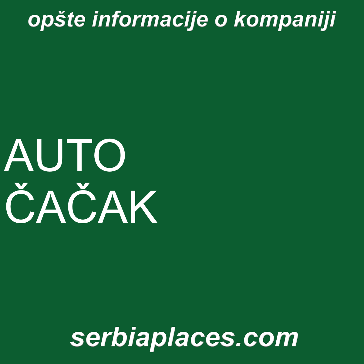AUTO ČAČAK KOMERC