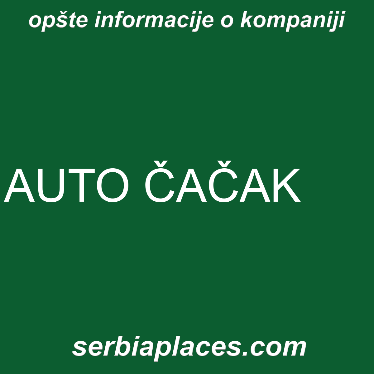 AUTO ČAČAK