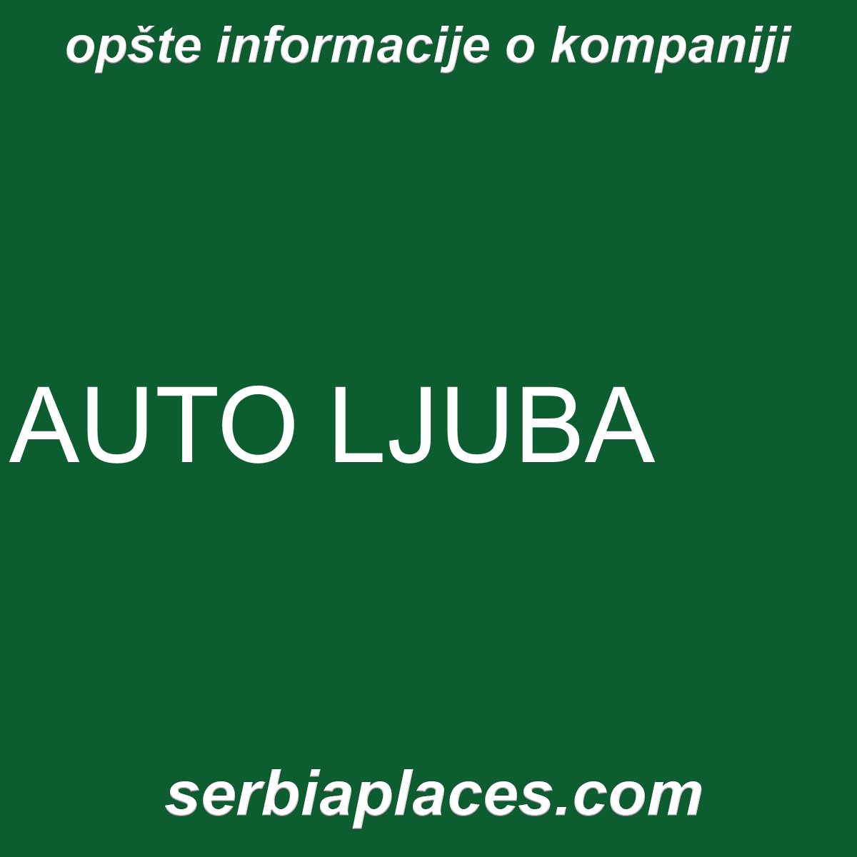 AUTO LJUBA