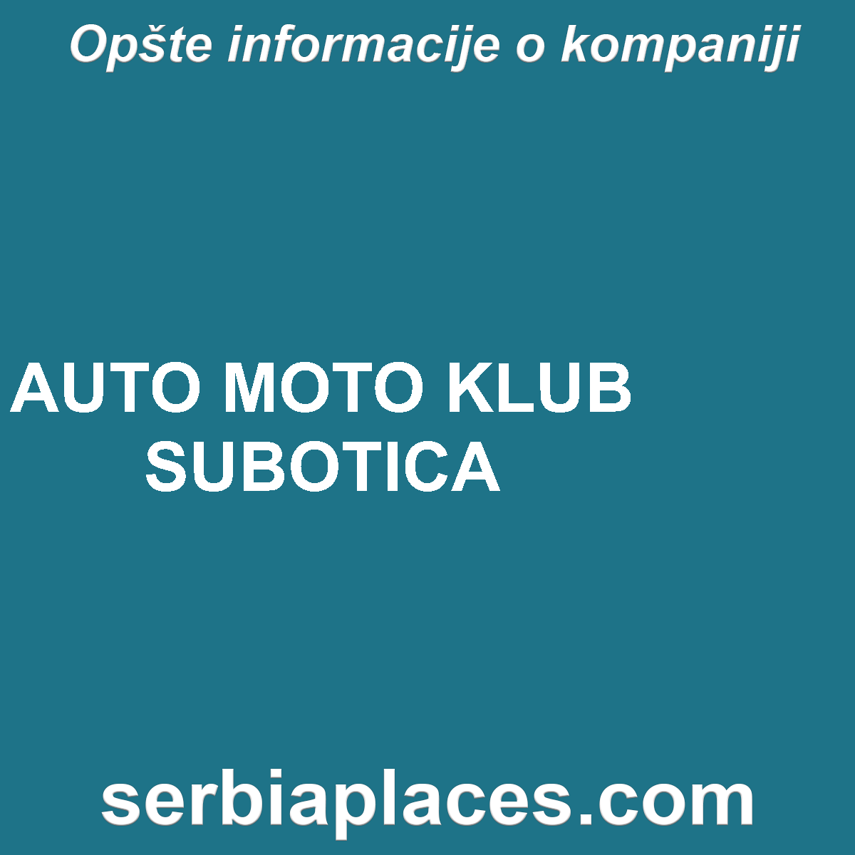 AUTO MOTO KLUB SUBOTICA