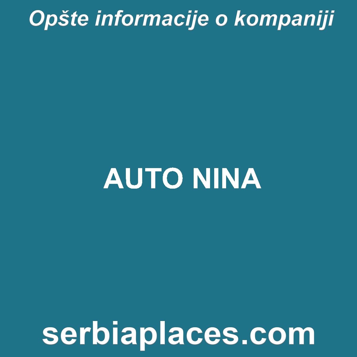 AUTO NINA