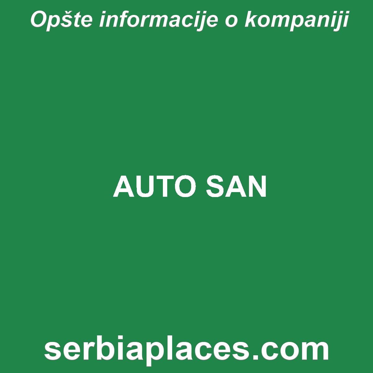 AUTO SAN