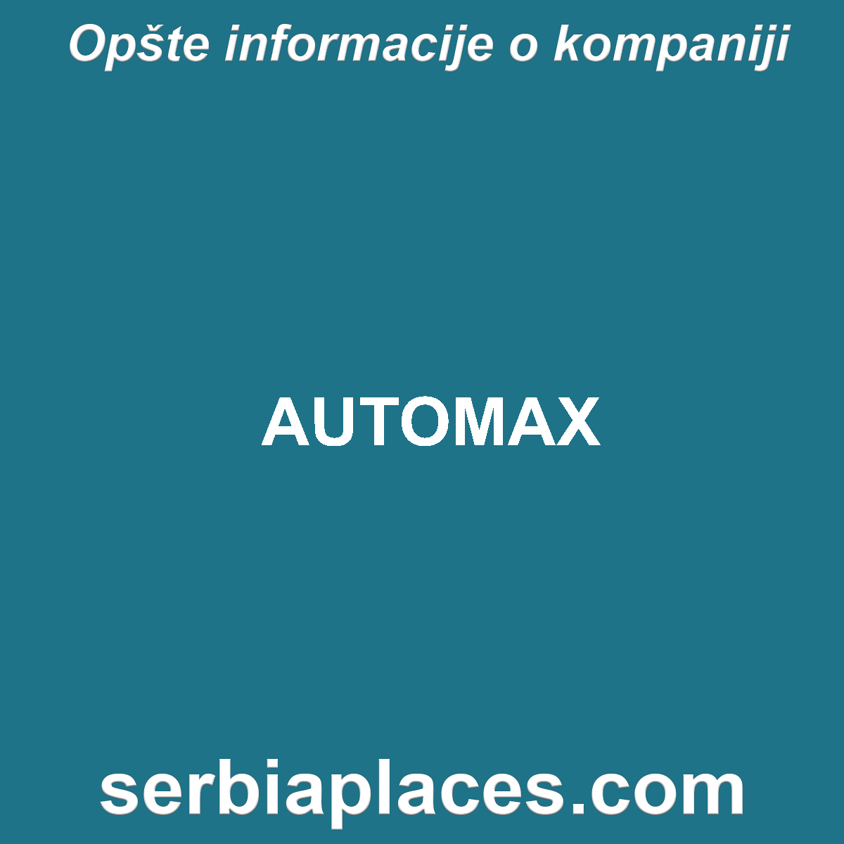 AUTOMAX