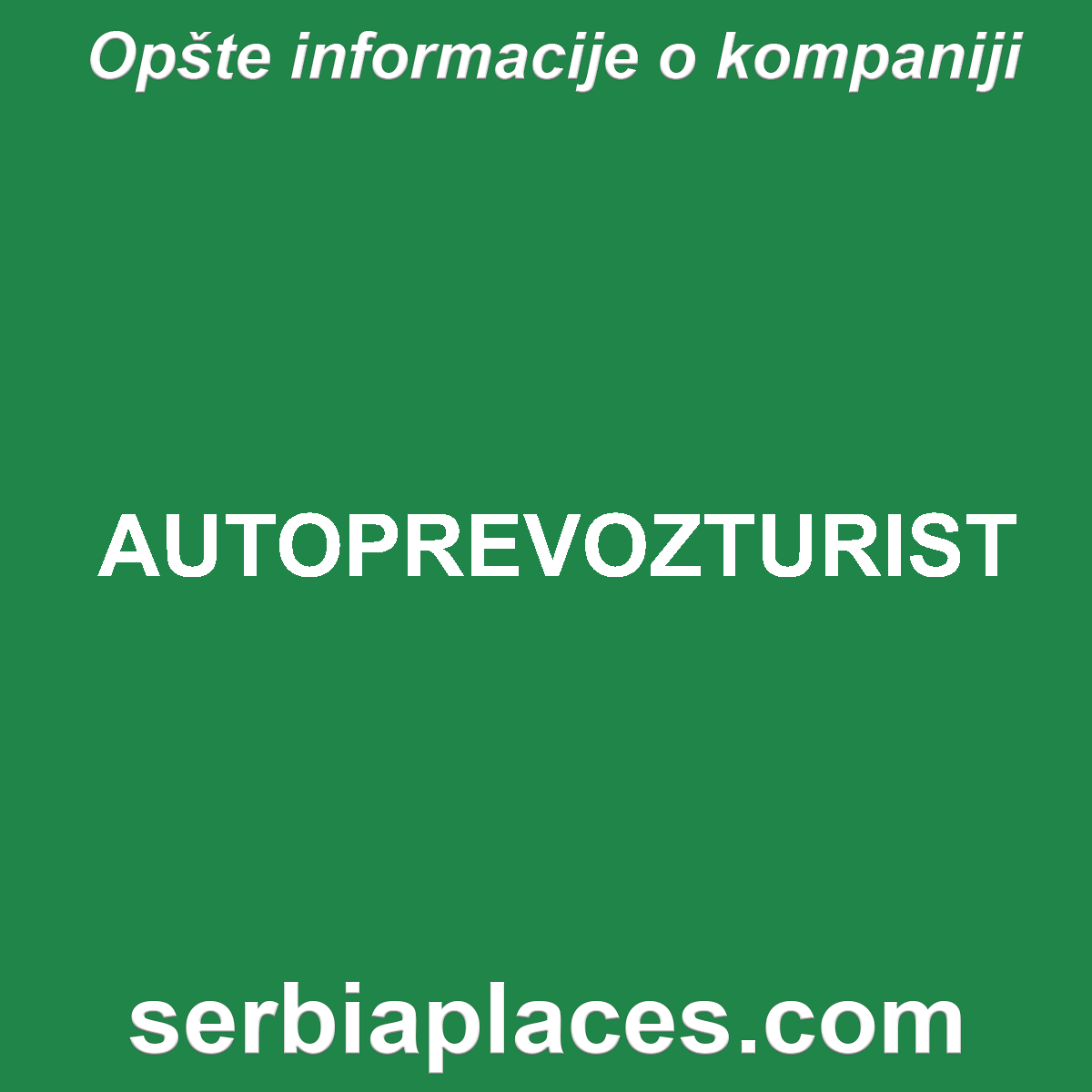 AUTOPREVOZTURIST