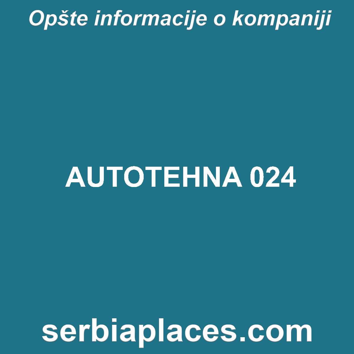 AUTOTEHNA 024