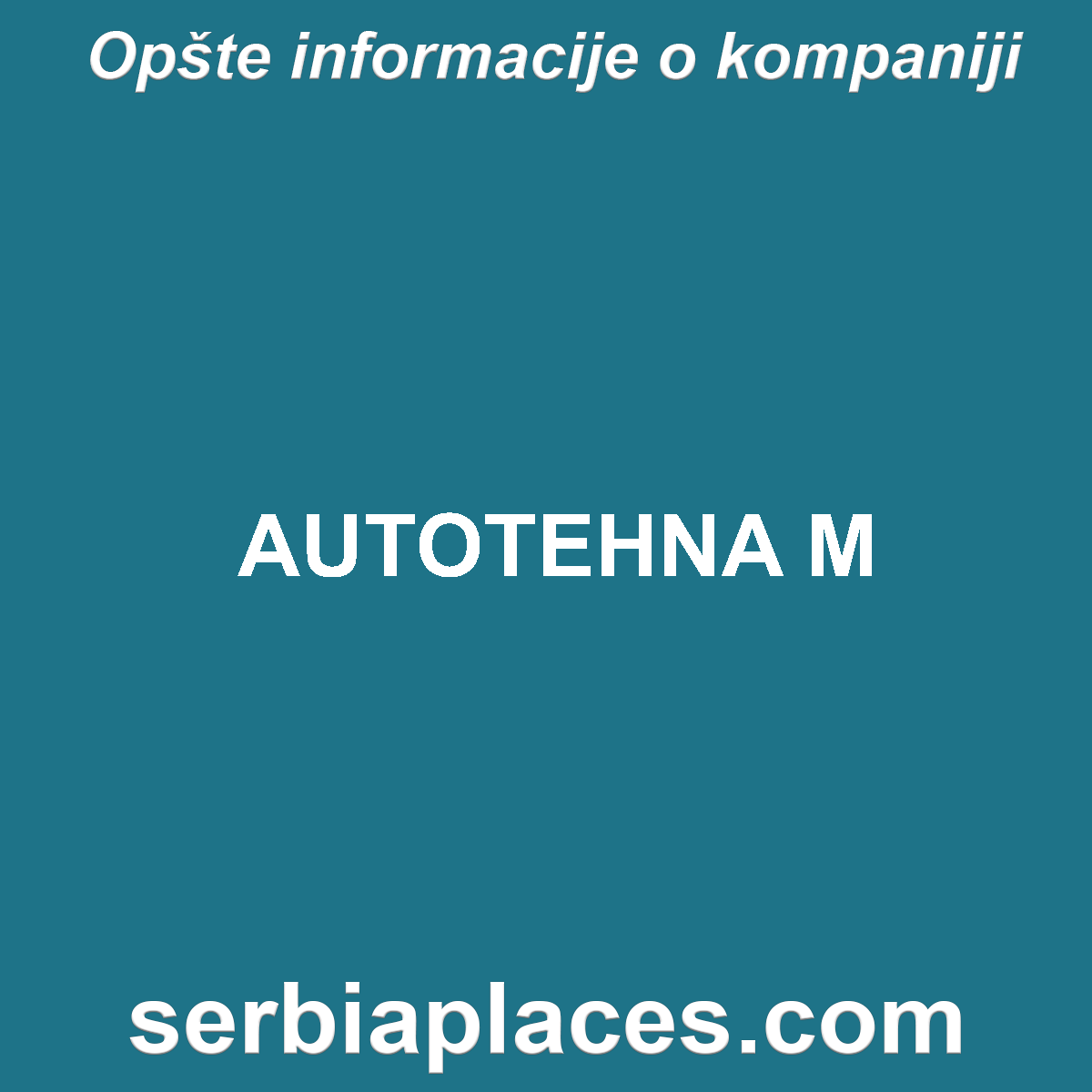 AUTOTEHNA M