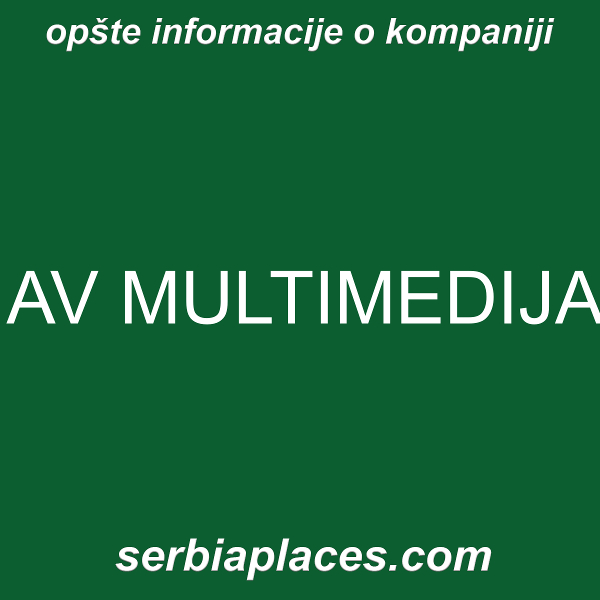 AV MULTIMEDIJA