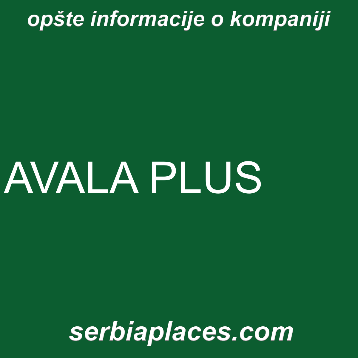AVALA PLUS