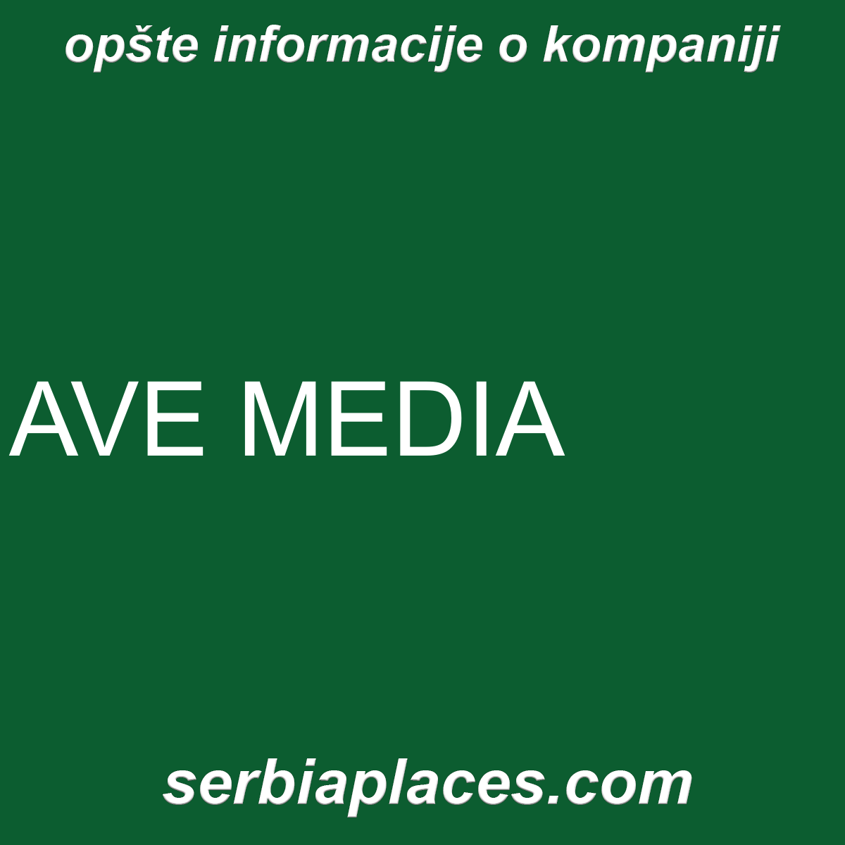 AVE MEDIA