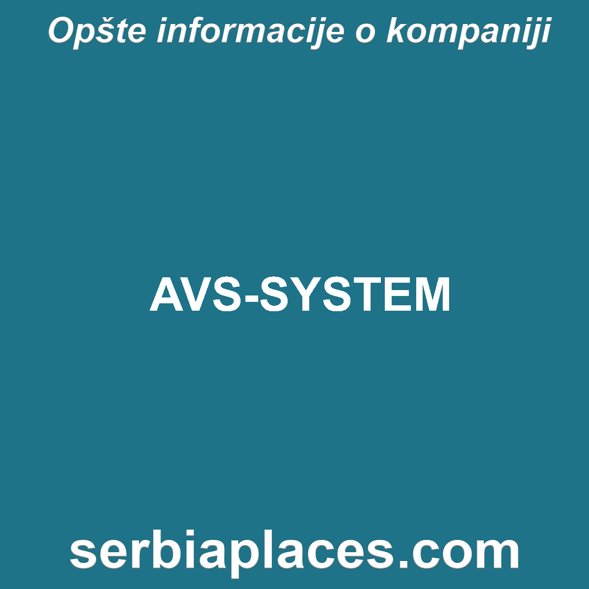 AVS-SYSTEM