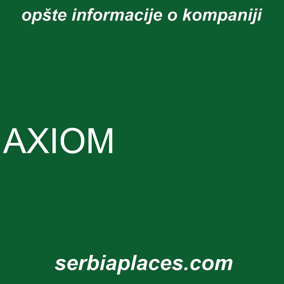 AXIOM