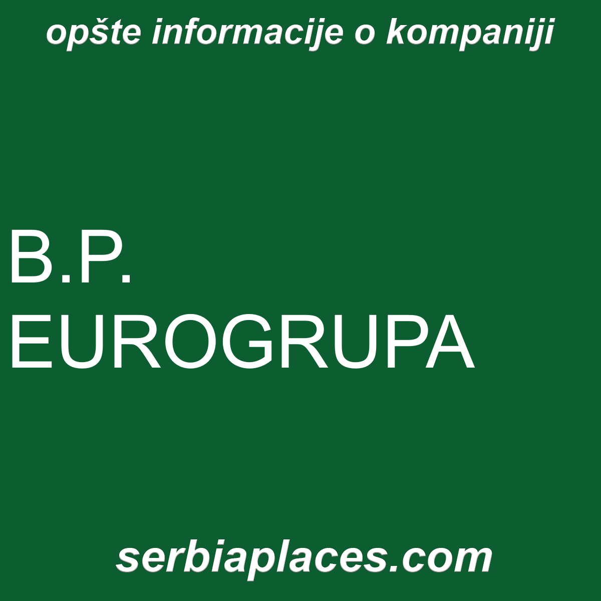 B.P. EUROGRUPA
