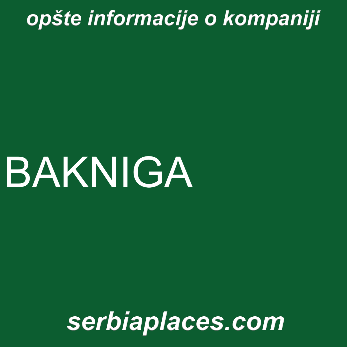 BAKNIGA