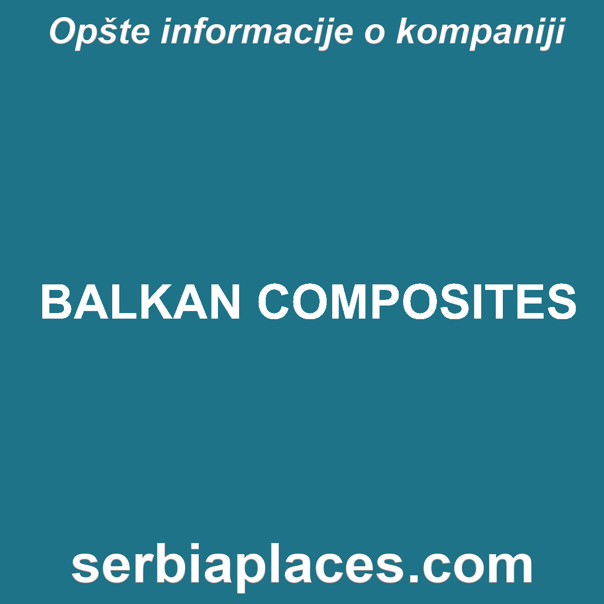 BALKAN COMPOSITES