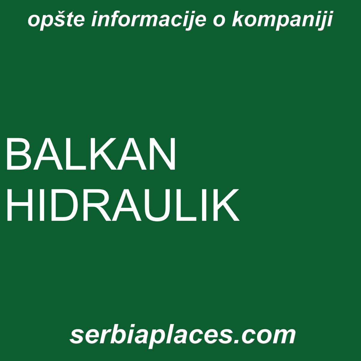 BALKAN HIDRAULIK