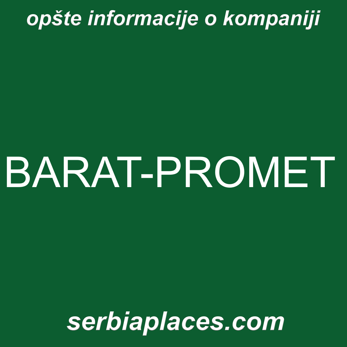 BARAT-PROMET