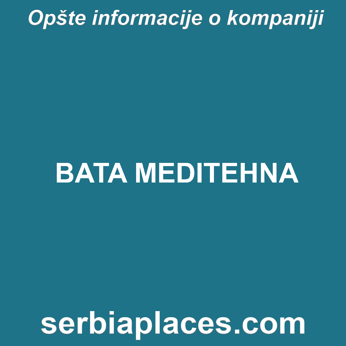 BATA MEDITEHNA