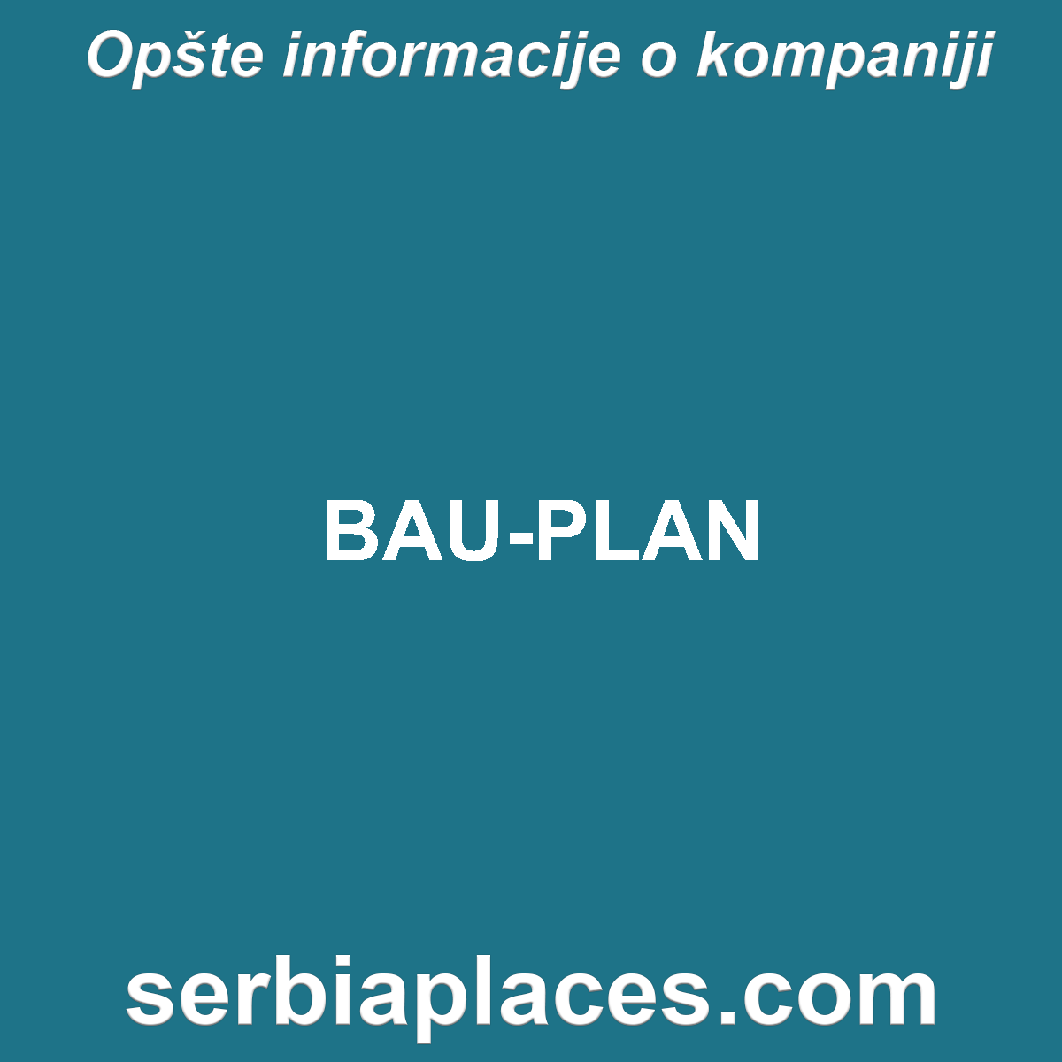 BAU-PLAN
