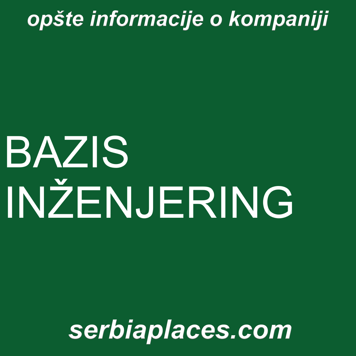 BAZIS INŽENJERING