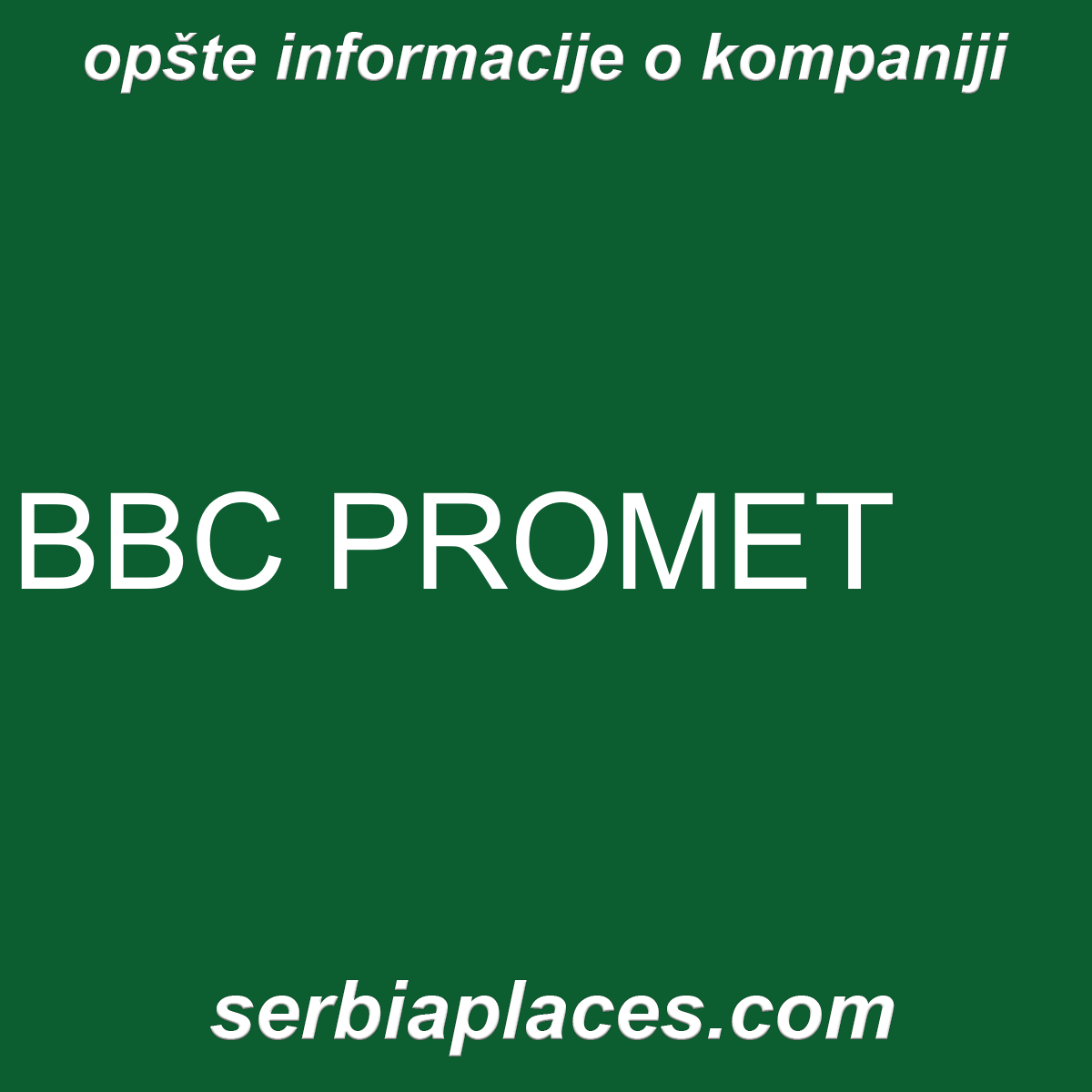 BBC PROMET