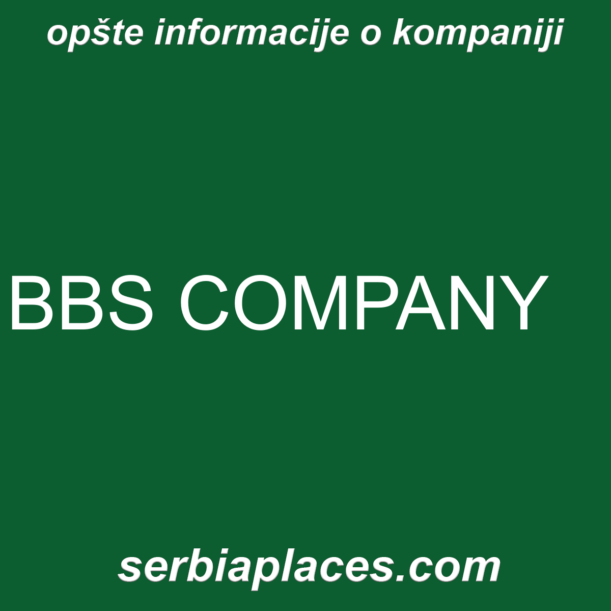 BBS COMPANY