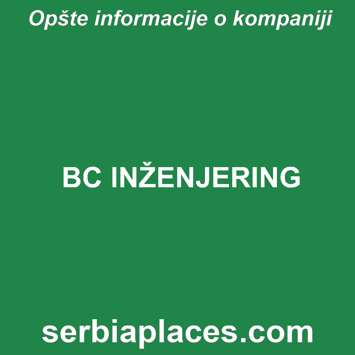 BC INŽENJERING