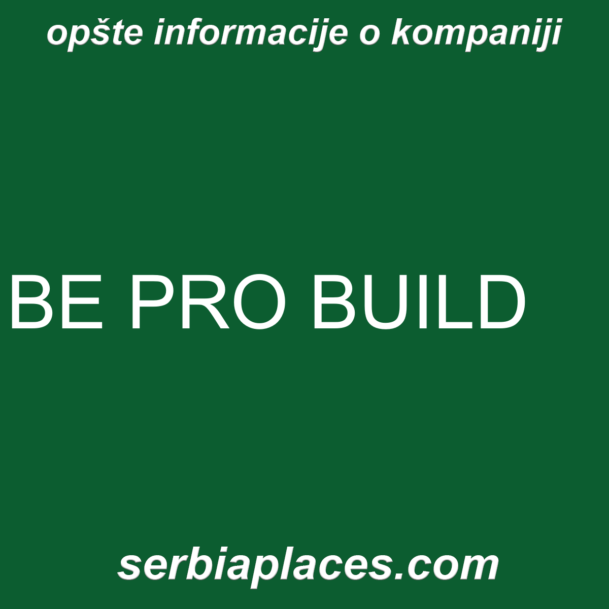 BE PRO BUILD