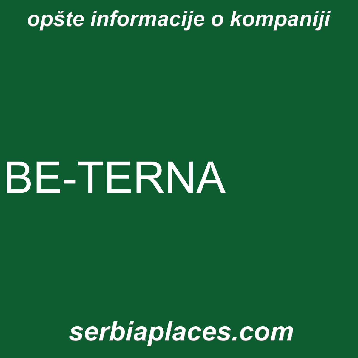 BE-TERNA