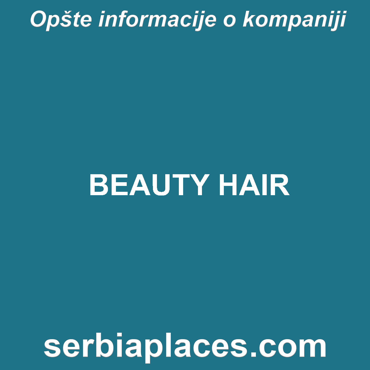 BEAUTY HAIR