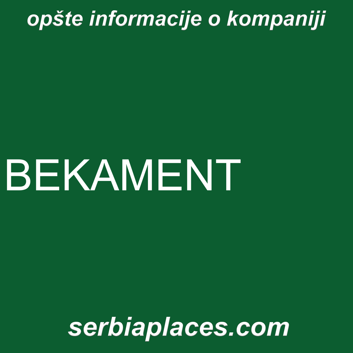 BEKAMENT