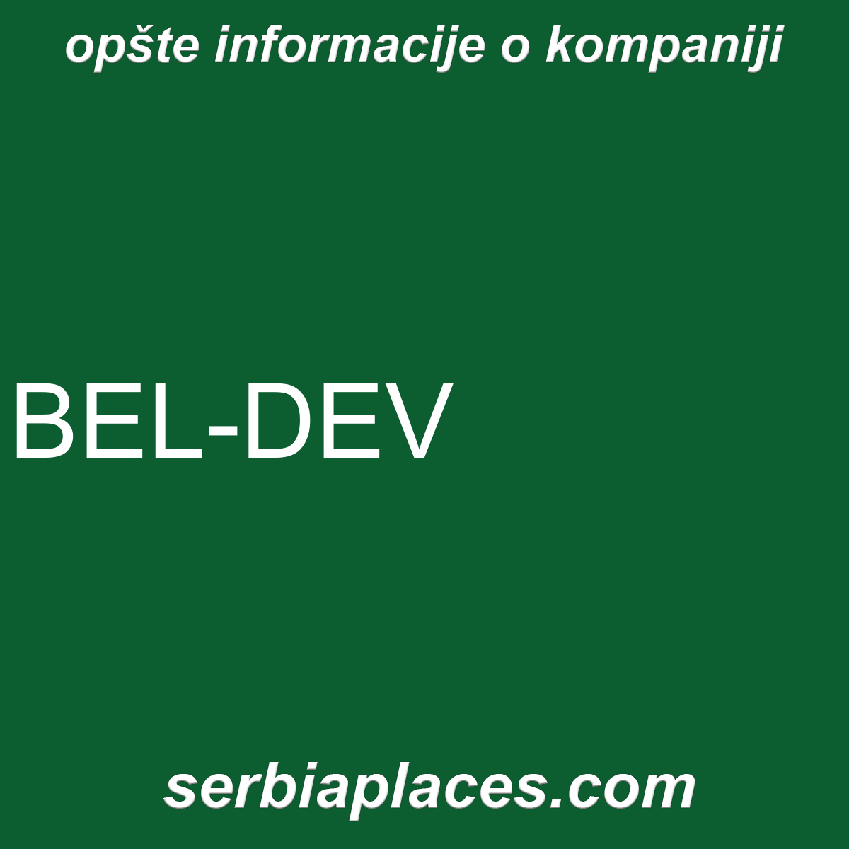 BEL-DEV