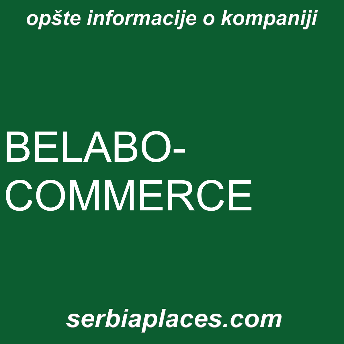 BELABO-COMMERCE