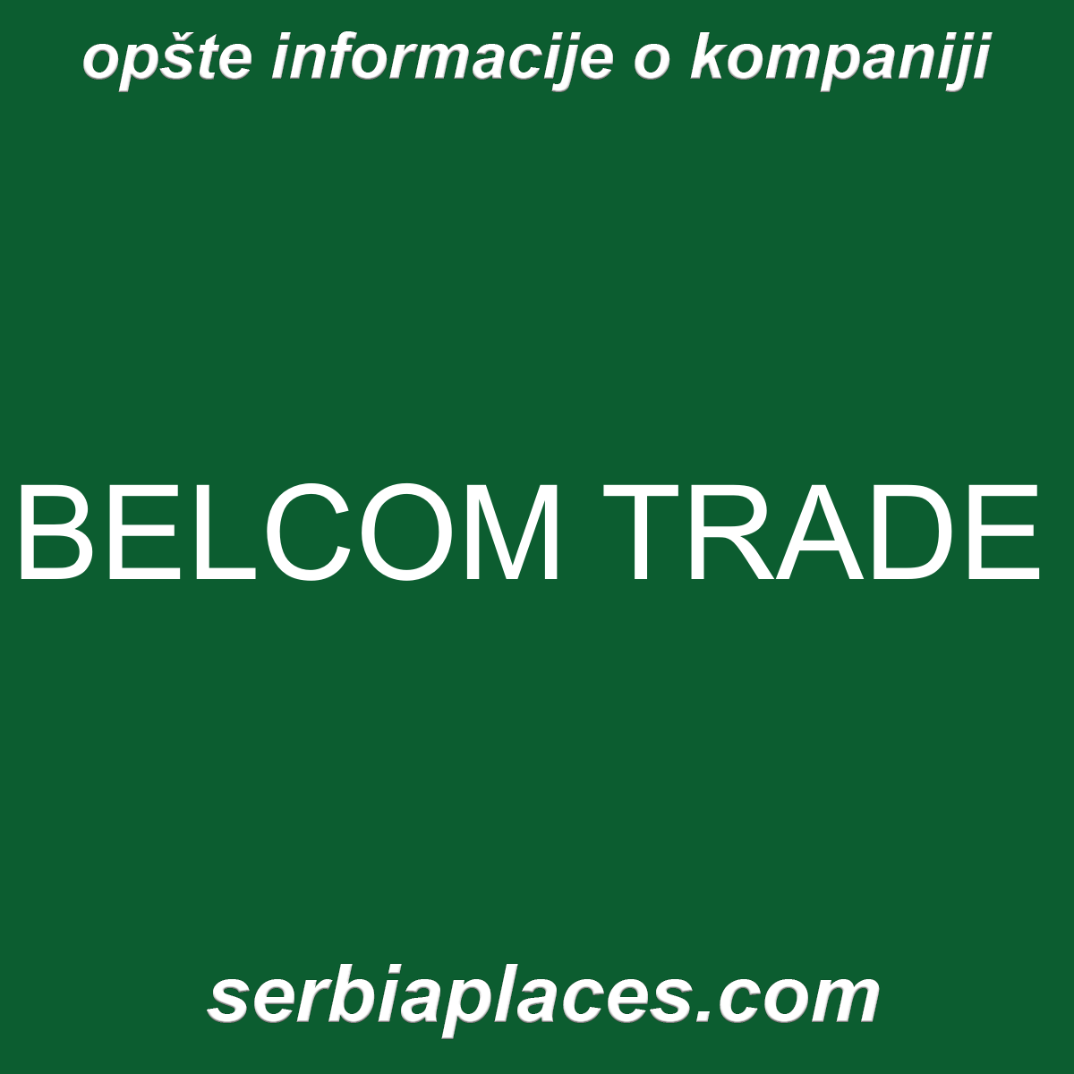 BELCOM TRADE