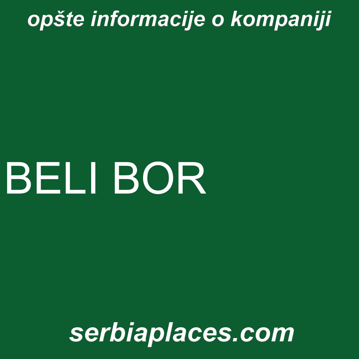 BELI BOR