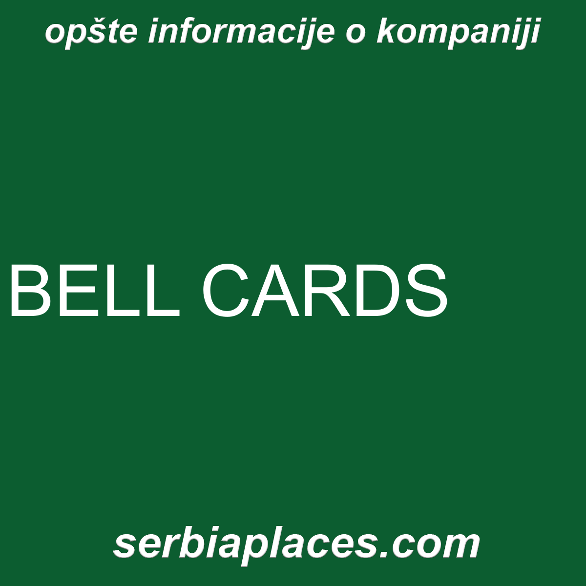 BELL CARDS