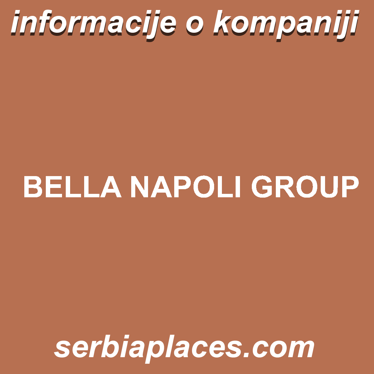 BELLA NAPOLI GROUP