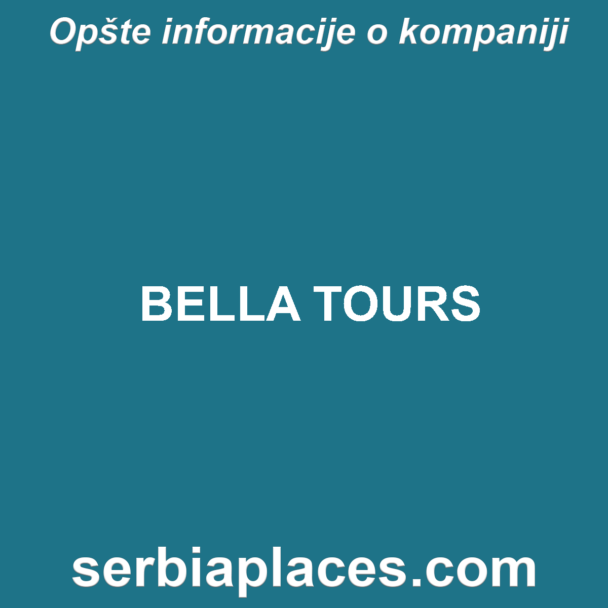BELLA TOURS