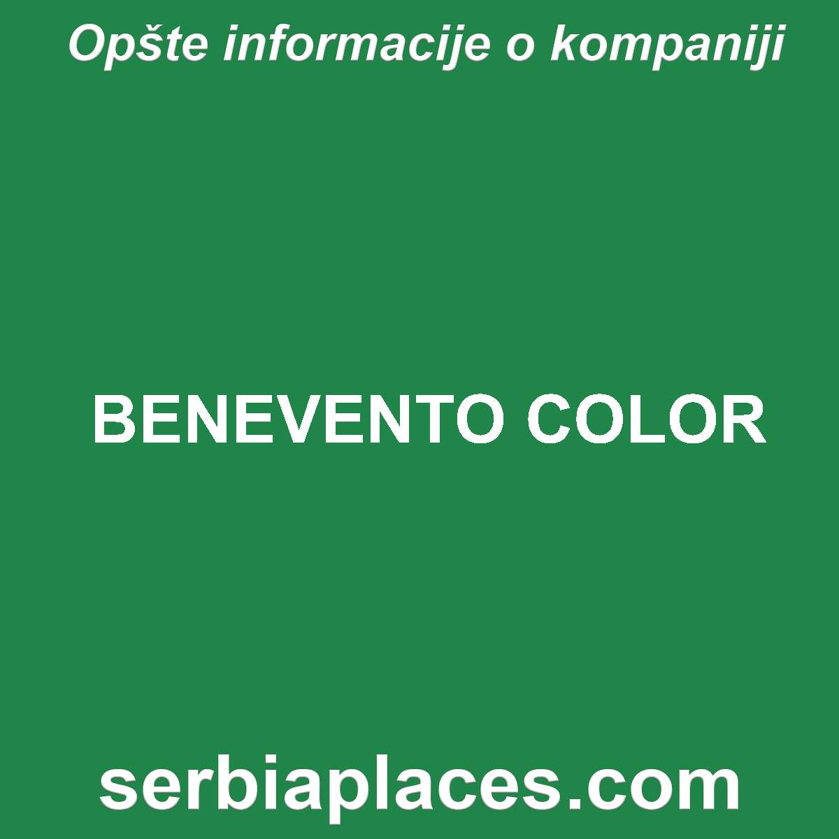 BENEVENTO COLOR