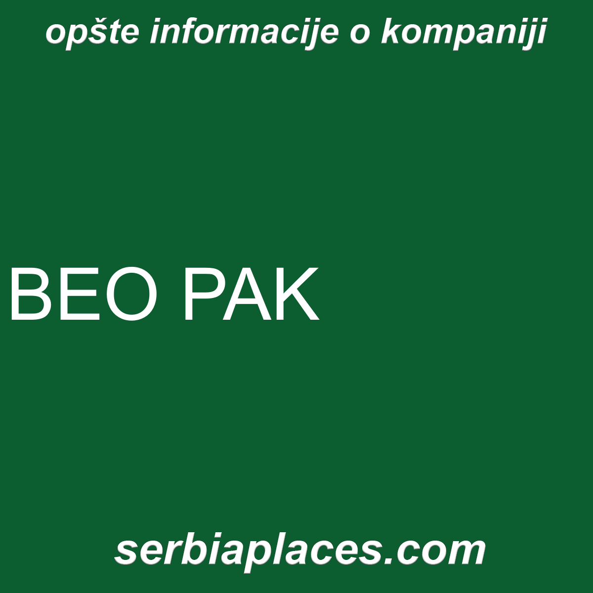 BEO PAK
