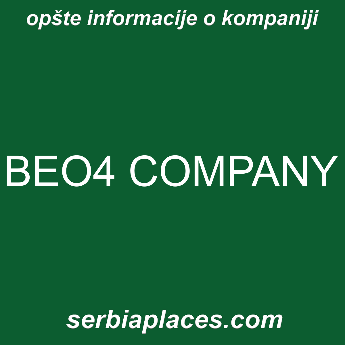 BEO4 COMPANY