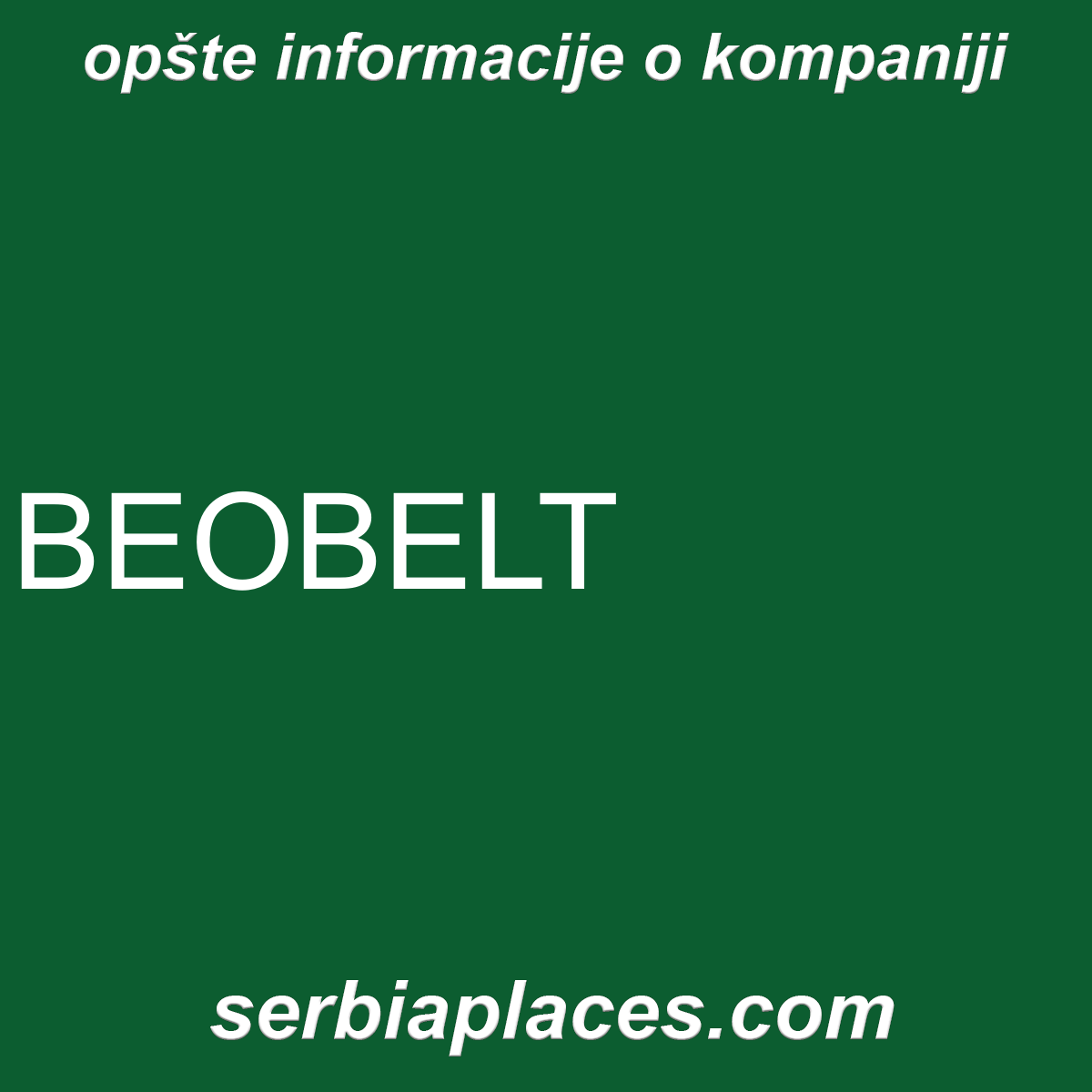 BEOBELT