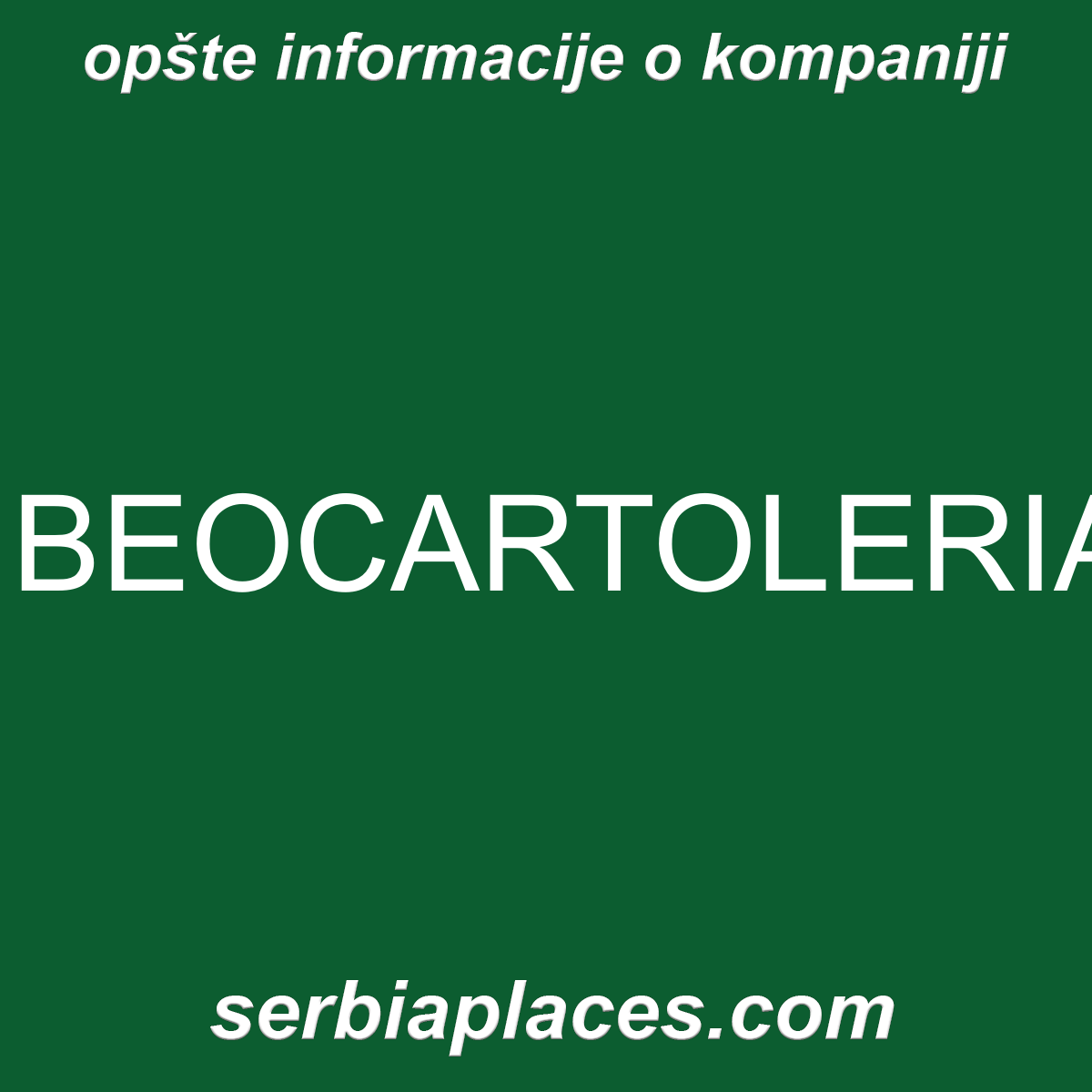 BEOCARTOLERIA
