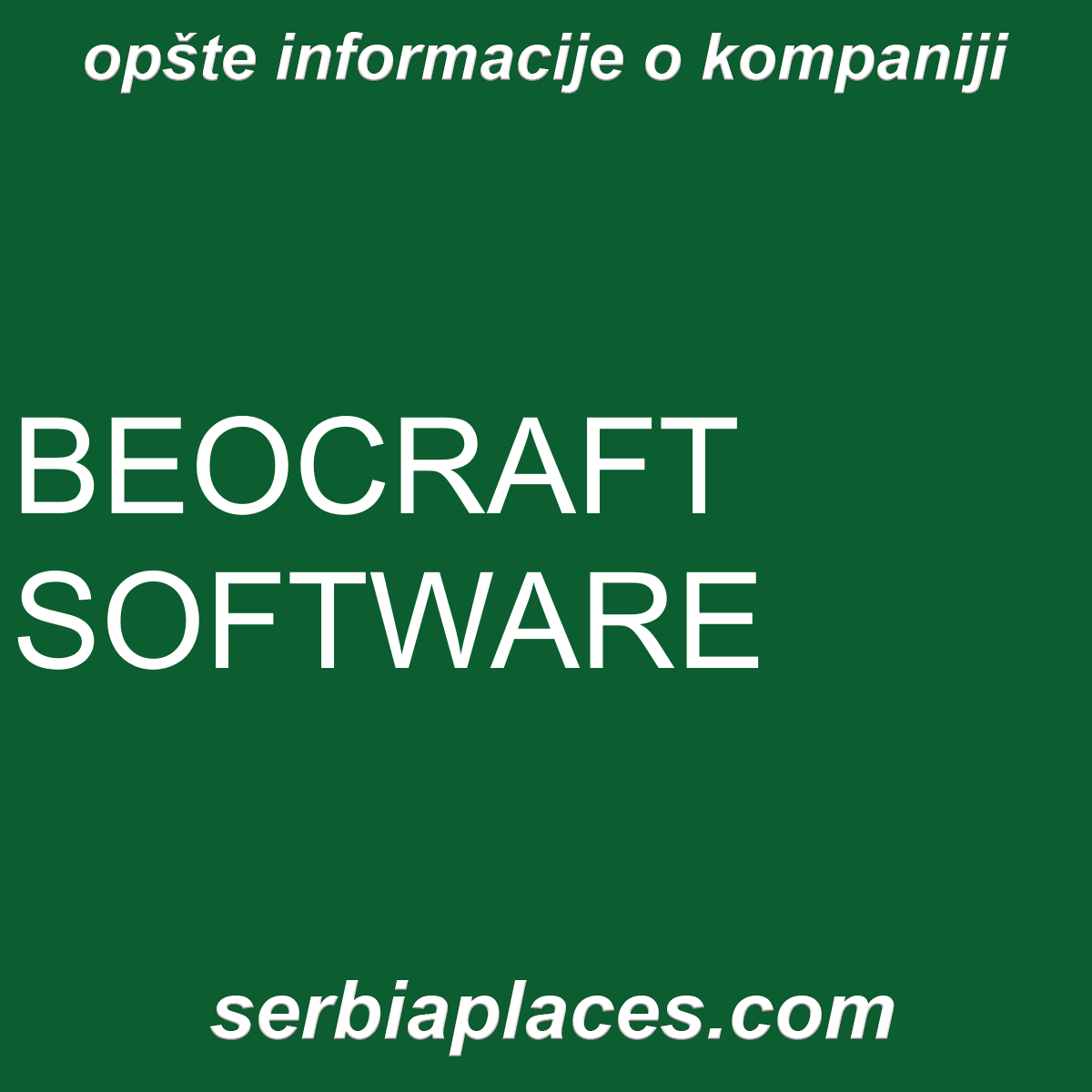 BEOCRAFT SOFTWARE