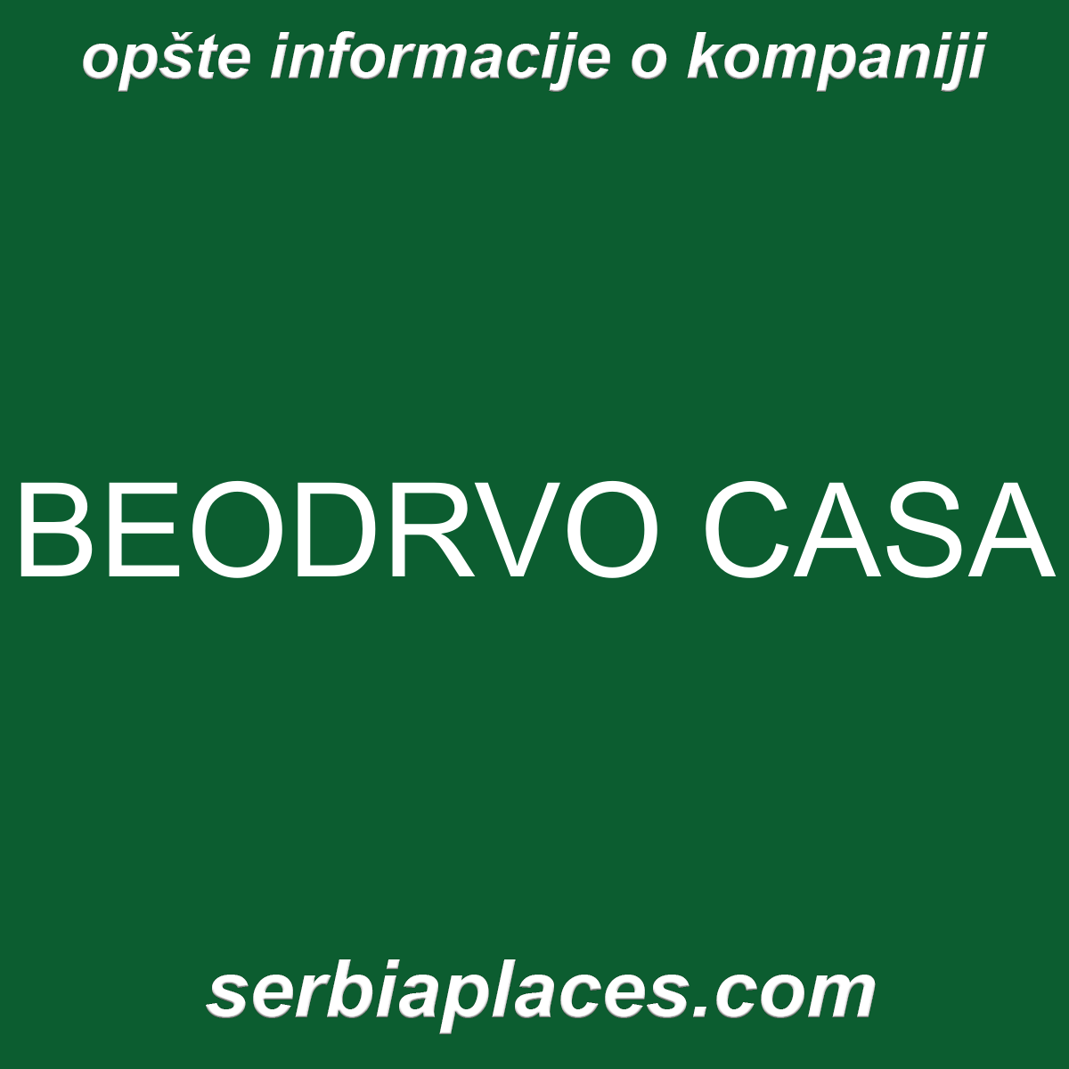 BEODRVO CASA