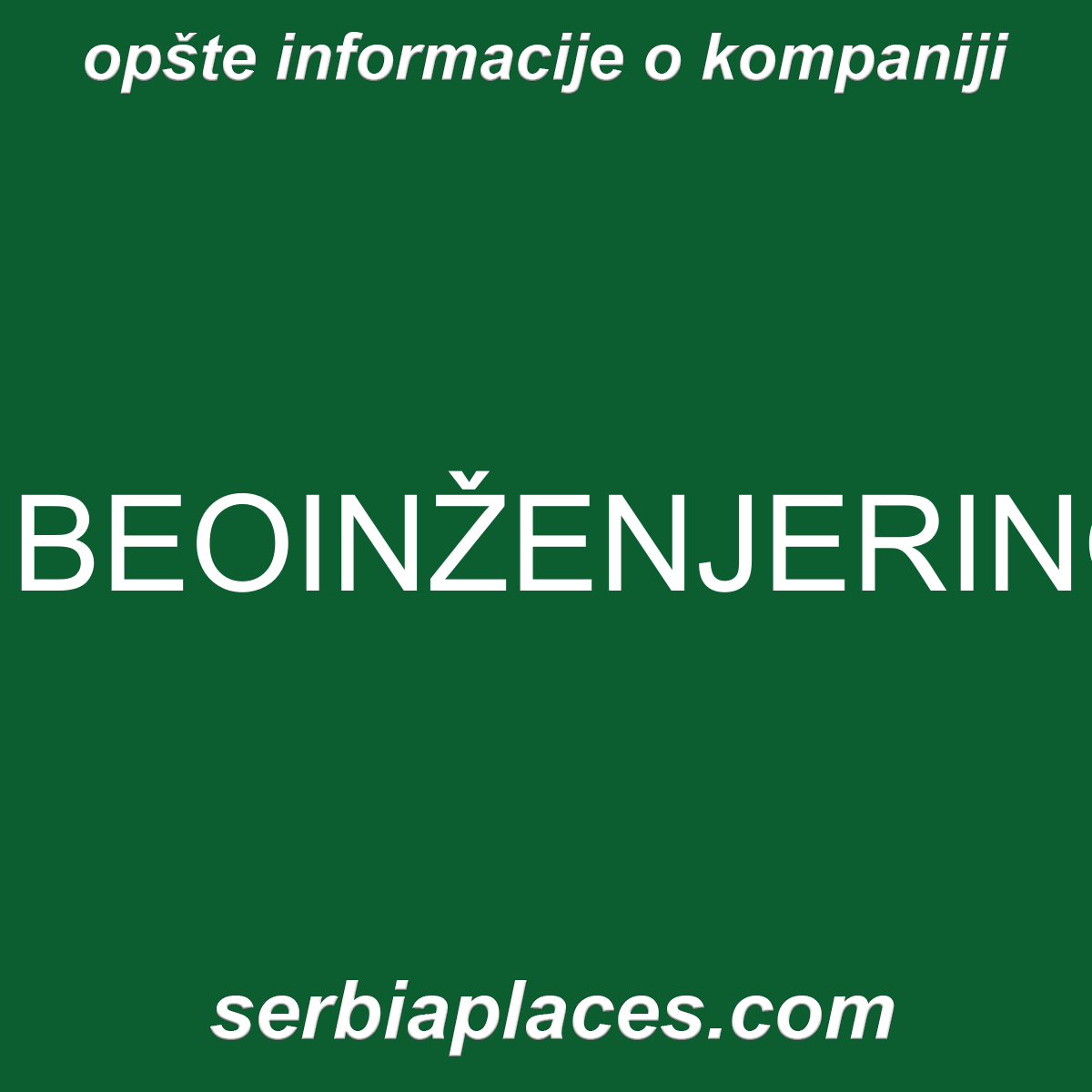 BEOINŽENJERING-2000