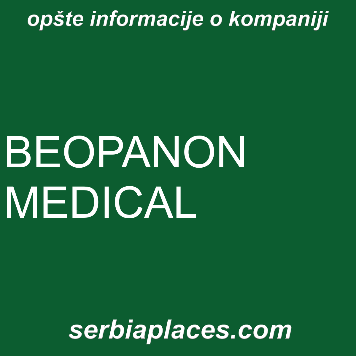 BEOPANON MEDICAL