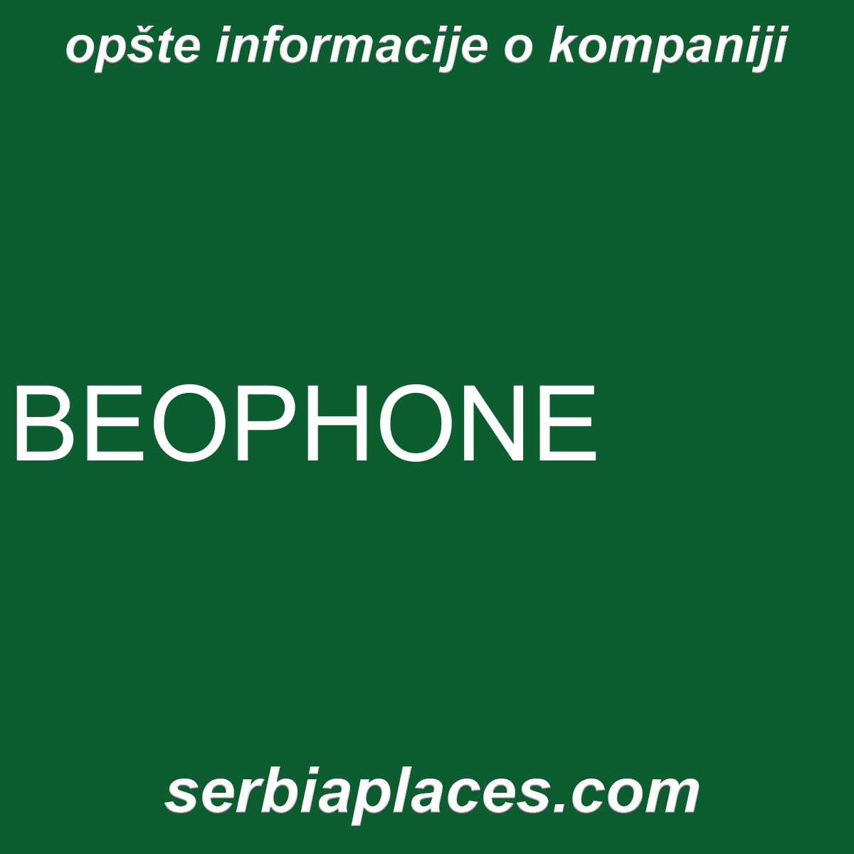 BEOPHONE