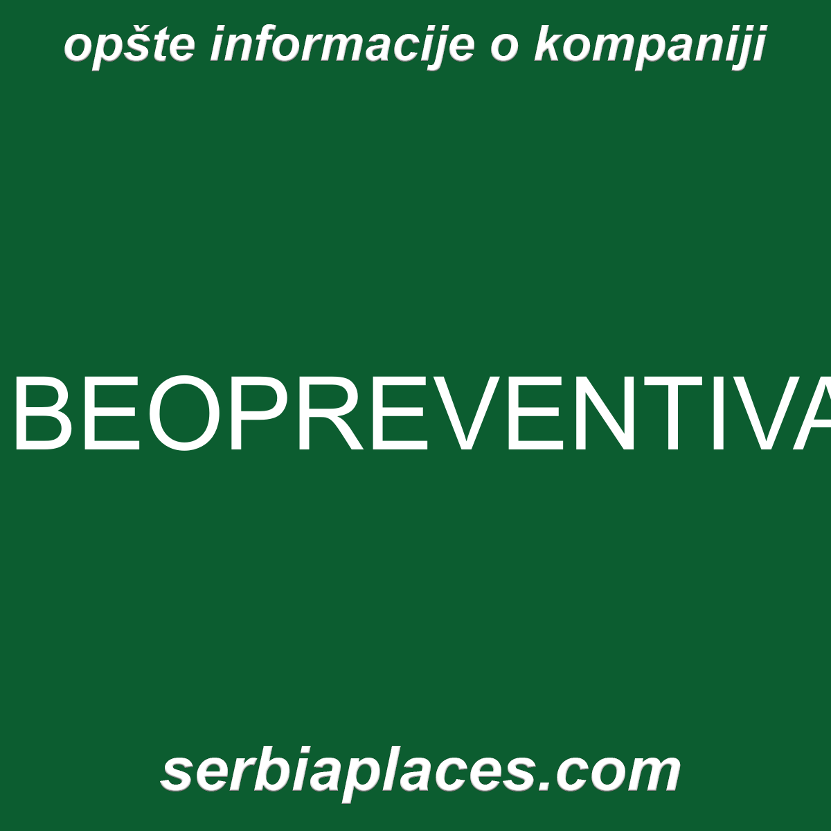 BEOPREVENTIVA