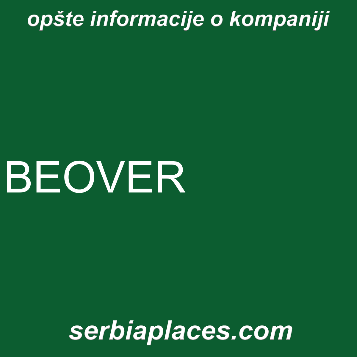BEOVER