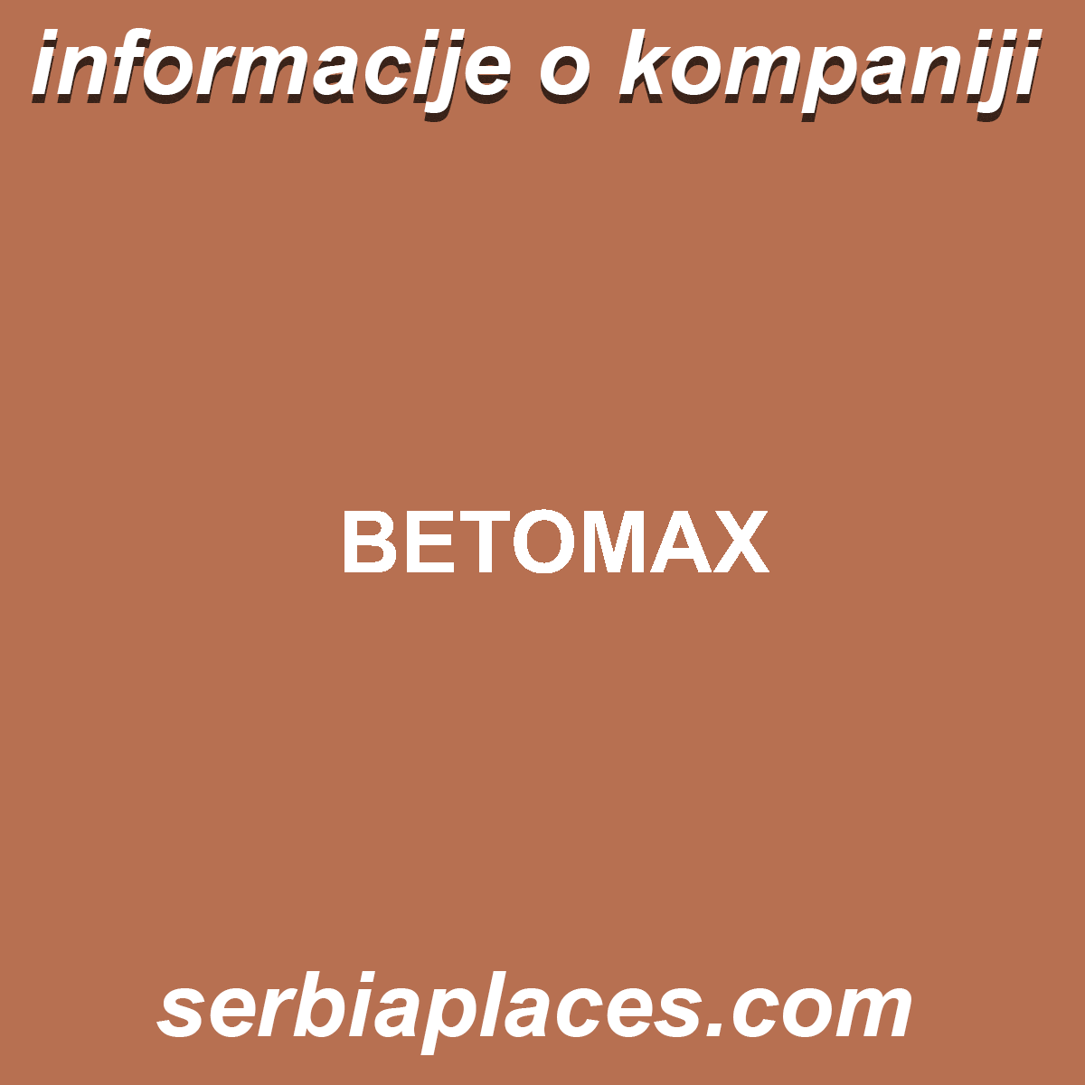 BETOMAX